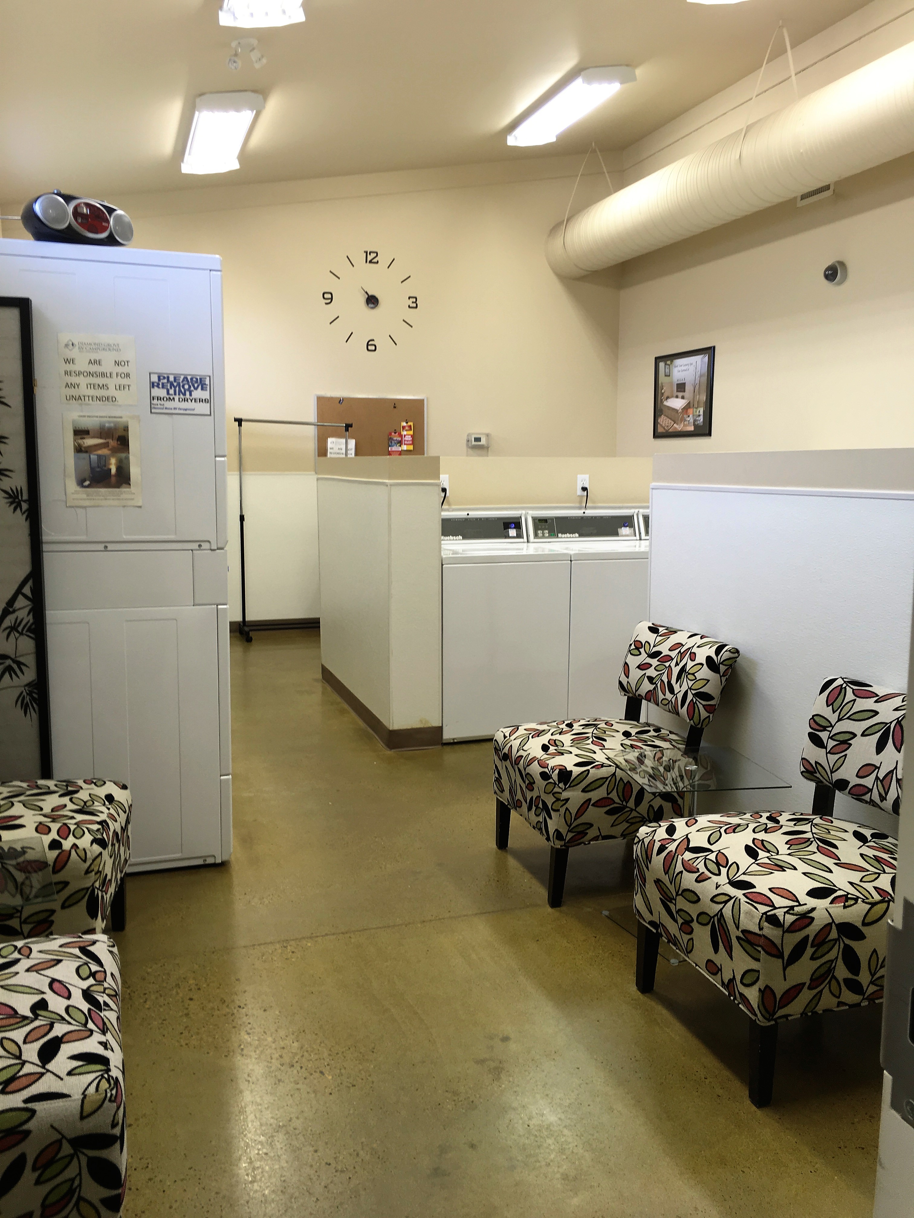 Laundromat Waiting Room